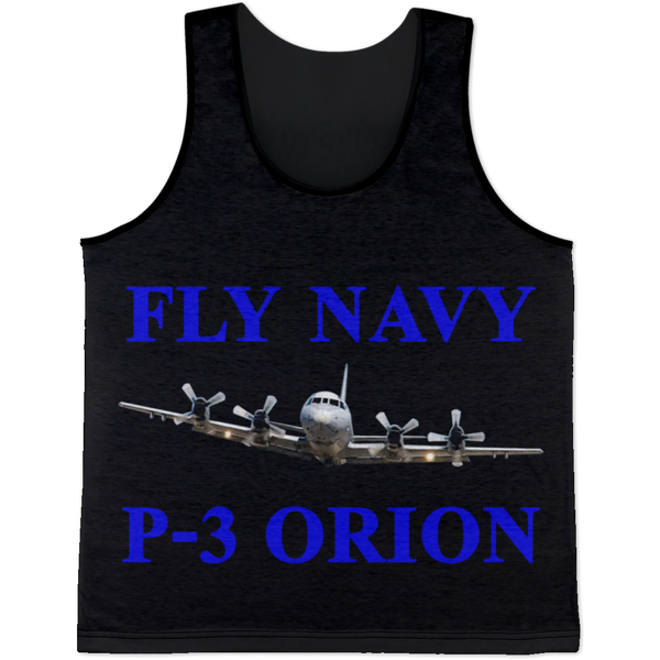 Fly Navy P-3 1 Tank Top - All Over Print