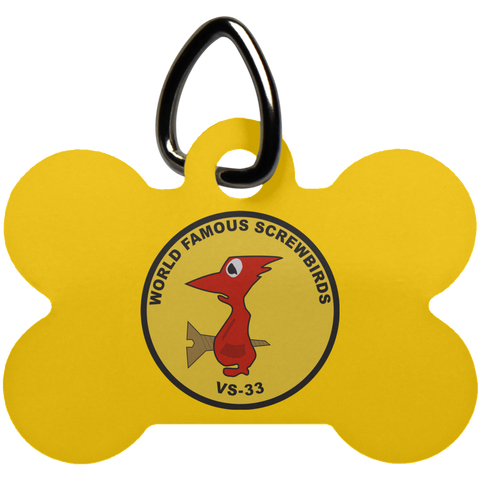 VS 33 1 Pet Tag - Dog Bone