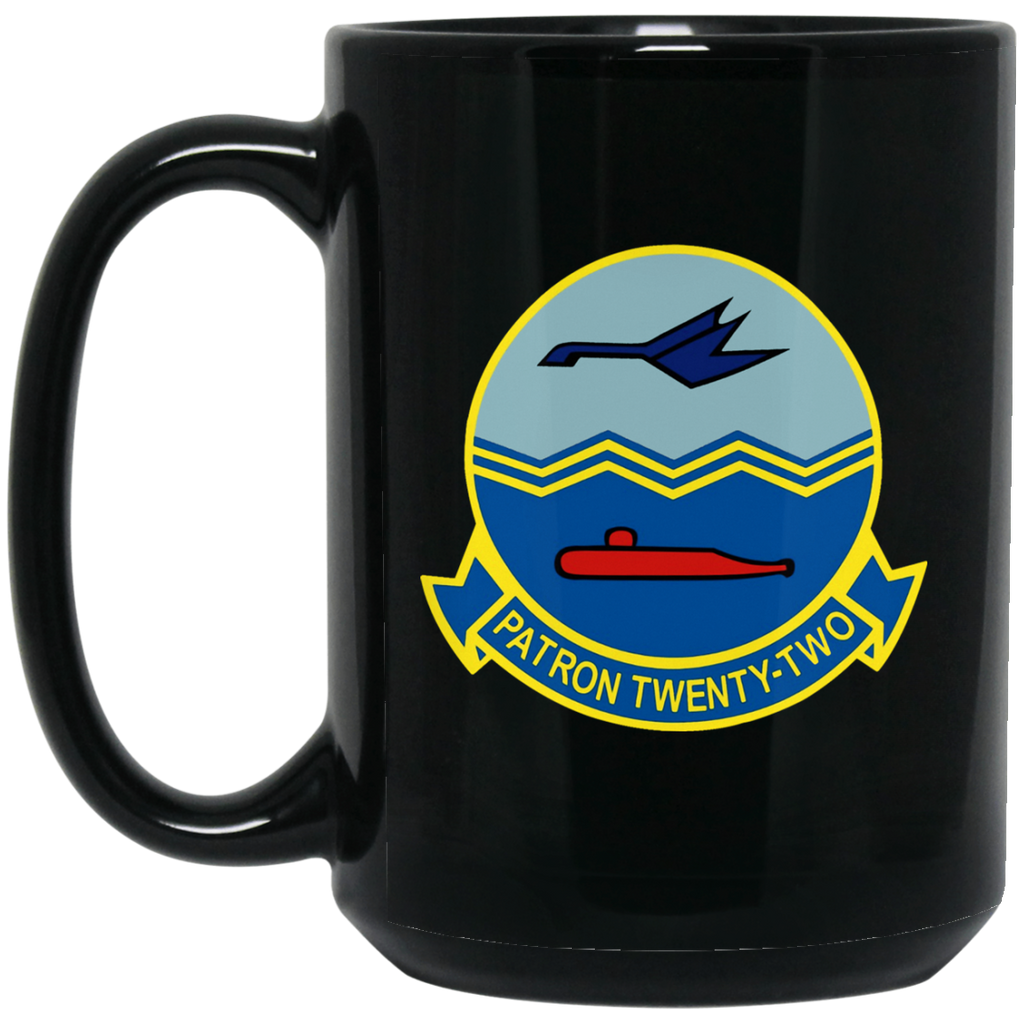 VP 22 1 Black Mug - 15oz