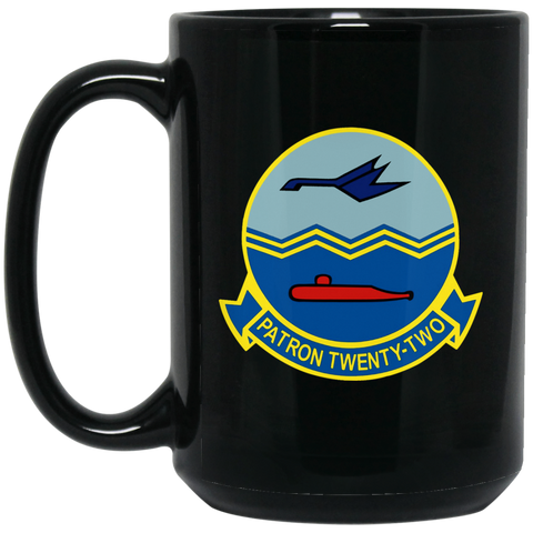 VP 22 1 Black Mug - 15oz