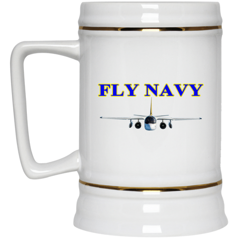 Fly Navy S-3 2 Beer Stein - 22oz