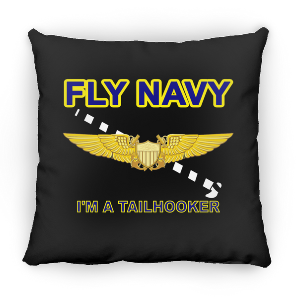 Fly Navy Tailhooker 3 Pillow - Square - 14x14