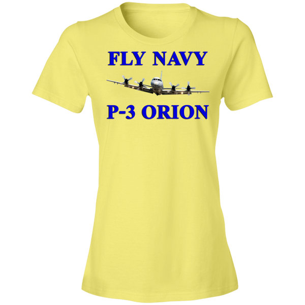 Fly Navy P-3 1 Ladies' Lightweight T-Shirt