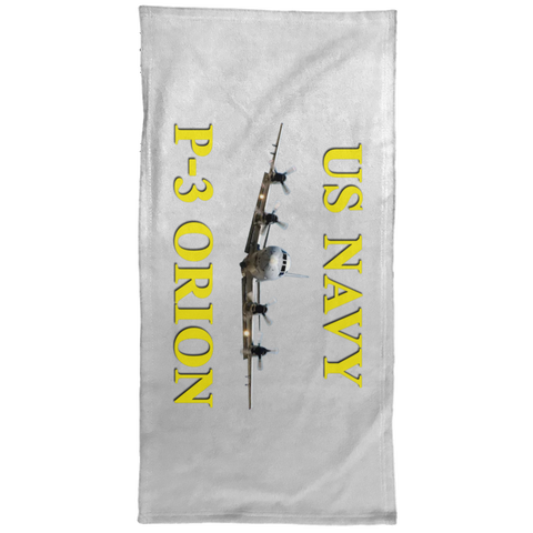 US Navy P-3 3 Hand Towel - 15x30