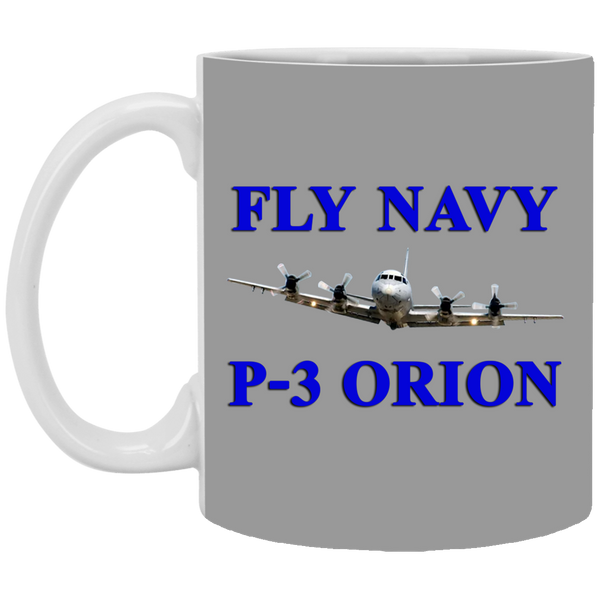 Fly Navy P-3 1 Mug - 11oz