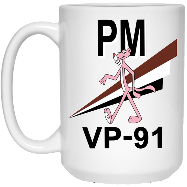 VP 91 3 White Mug - 15oz