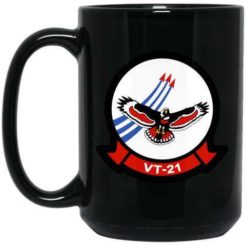 VT 21 5 Black Mug - 15oz