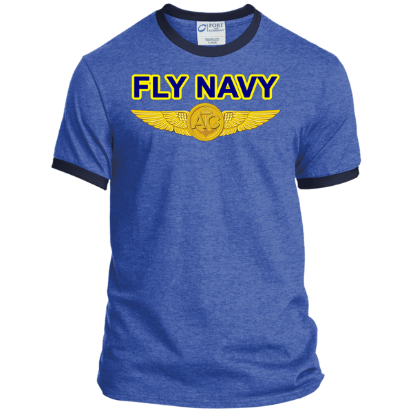 P-3C 2 Fly Aircrew Ringer Tee