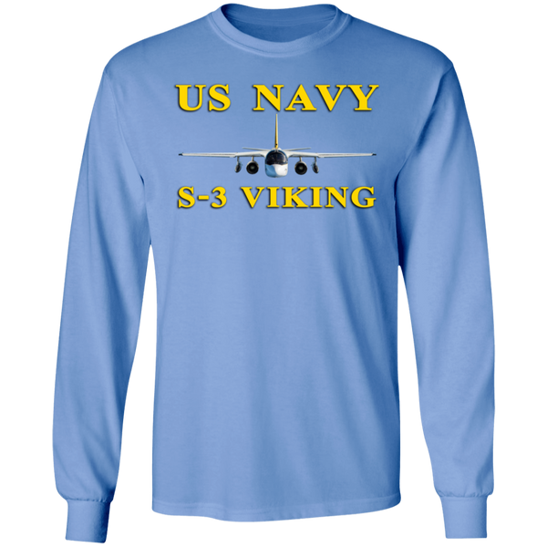 US Navy S-3 3 LS Ultra Cotton T-Shirt