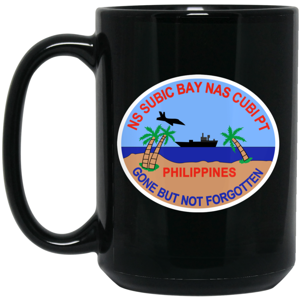 Subic Cubi Pt 08 Black Mug - 15oz