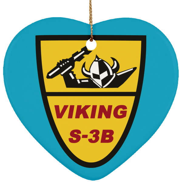 S-3 Viking 1 Ornament - Heart