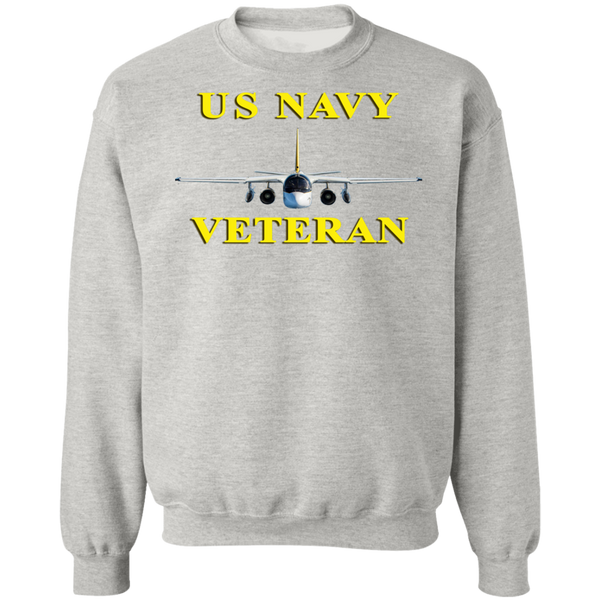 Navy Vet 3 Crewneck Pullover Sweatshirt