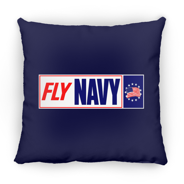 Fly Navy 1 Pillow - Square - 18x18