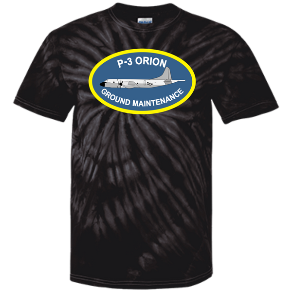 P-3 Orion 4 Ground Maint Cotton Tie Dye T-Shirt