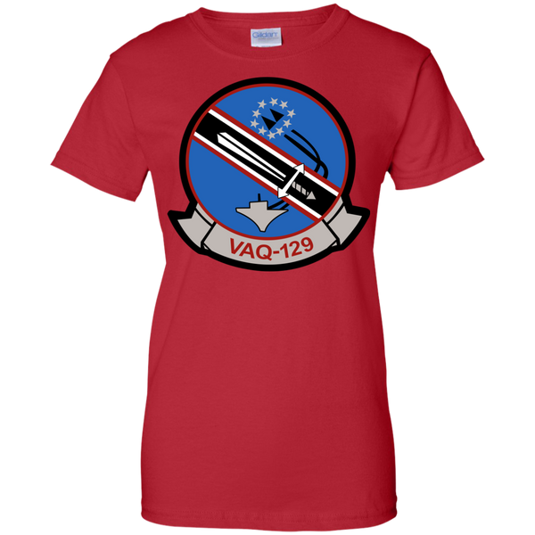 VAQ 129 3 Ladies Custom Cotton T-Shirt