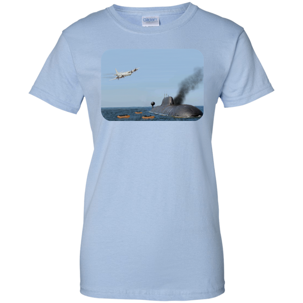 Abandon Ship Ladies' Cotton T-Shirt