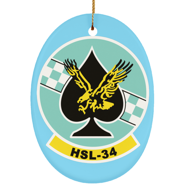 HSL 34 3 Ornament - Oval