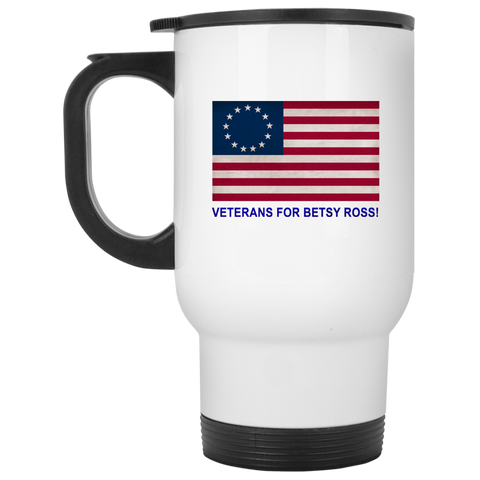 Betsy Ross Vets Travel Mug