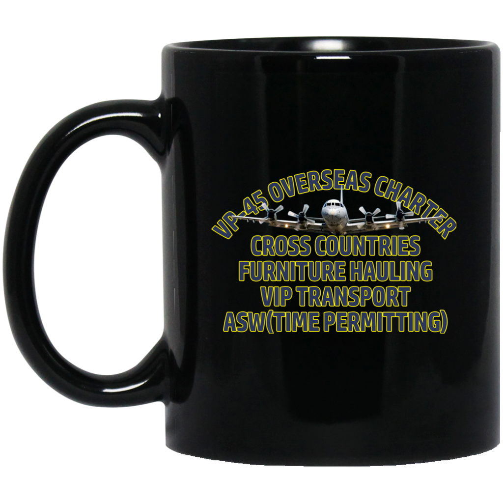 VP 45 3 Black Mug - 11oz