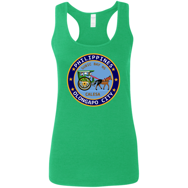 Subic Cubi Pt 09 Ladies' Softstyle Racerback Tank