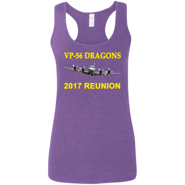 VP-56 2017 Reunion 2 Ladies' Softstyle Racerback Tank