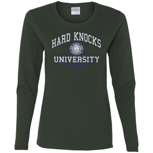 Hard Knocks U Ladies' Cotton LS T-Shirt