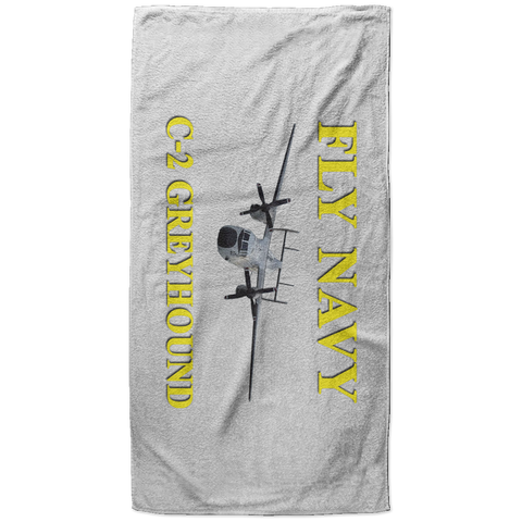 Fly Navy C-2 3 Beach Towel - 37x74