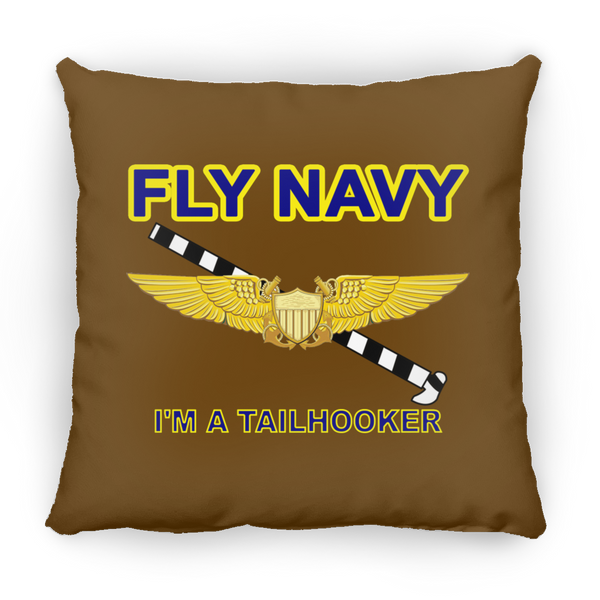 Fly Navy Tailhooker 3 Pillow - Square - 18x18