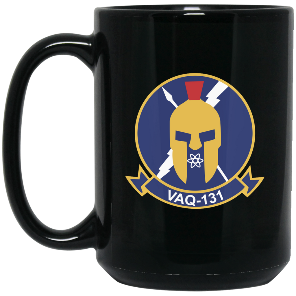 VAQ 131 3 Black Mug - 15oz