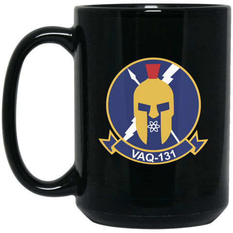 VAQ 131 3 Black Mug - 15oz