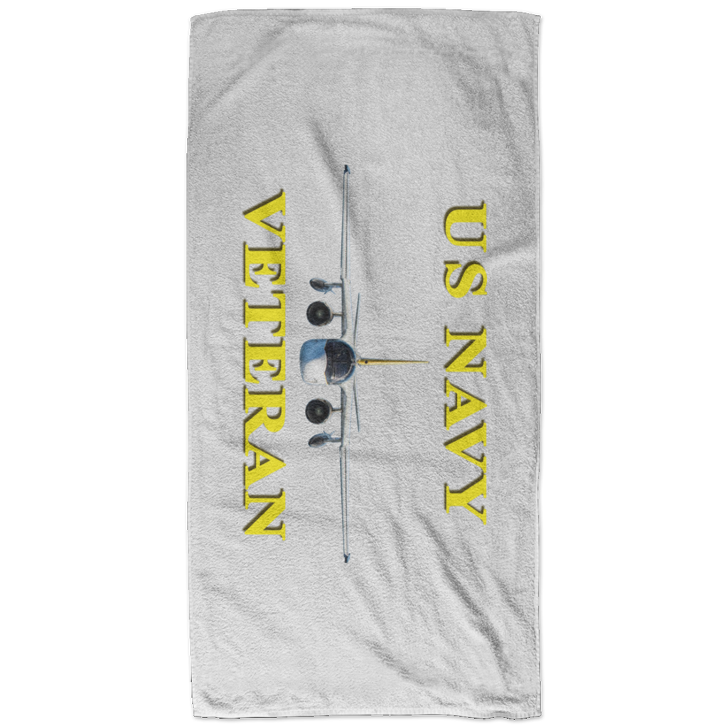 Navy Vet 3 Bath Towel - 32x64