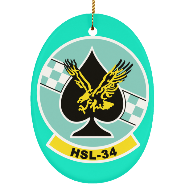 HSL 34 3 Ornament - Oval