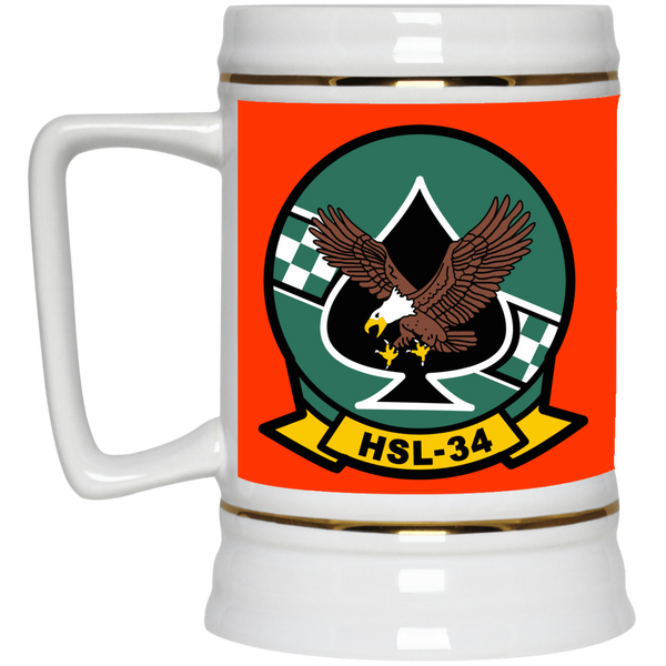 HSL 34 1 Beer Stein - 22oz