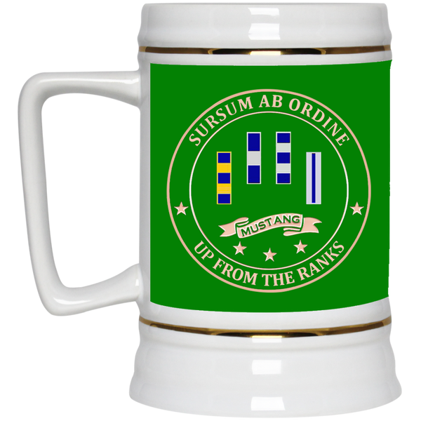 Up From The Ranks CWO 2 Beer Stein - 22 oz