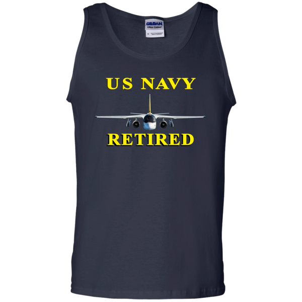 Navy Retired 2 Cotton Tank Top