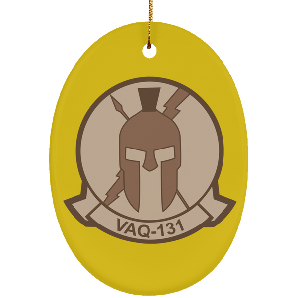 VAQ 131 6 Ornament - Oval