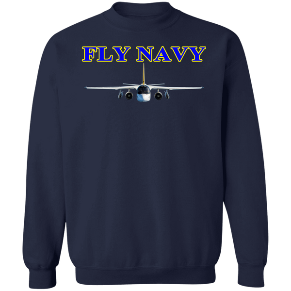 Fly Navy S-3 2 Crewneck Pullover Sweatshirt