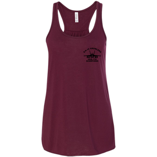 VAQ 132 2a Flowy Racerback Tank