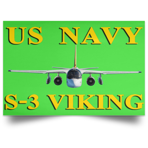 US Navy S-3 3 Poster – Landscape