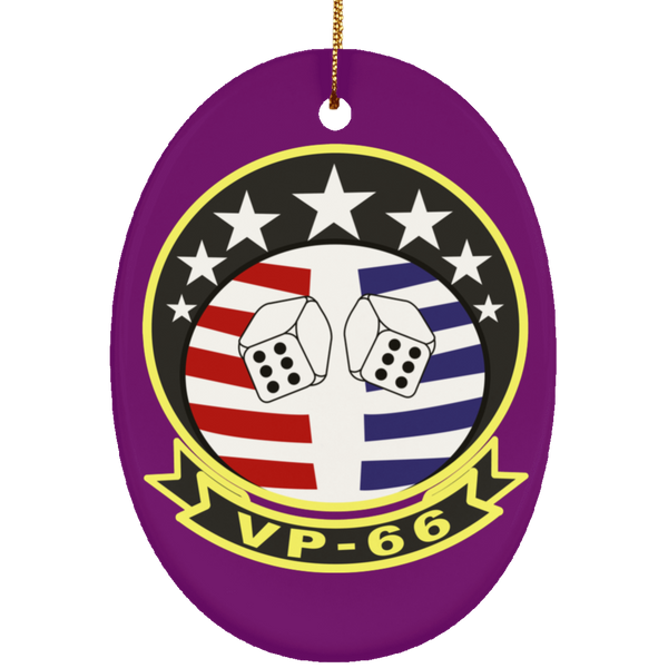 VP 66 4 Ornament Ceramic - Oval