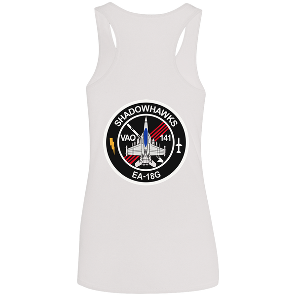 VAQ 141 6c Ladies' Softstyle Racerback Tank