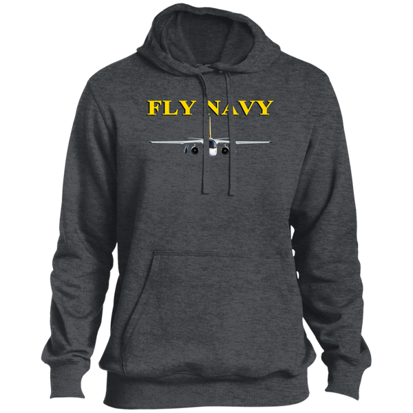 Fly Navy S-3 4 Tall Pullover Hoodie