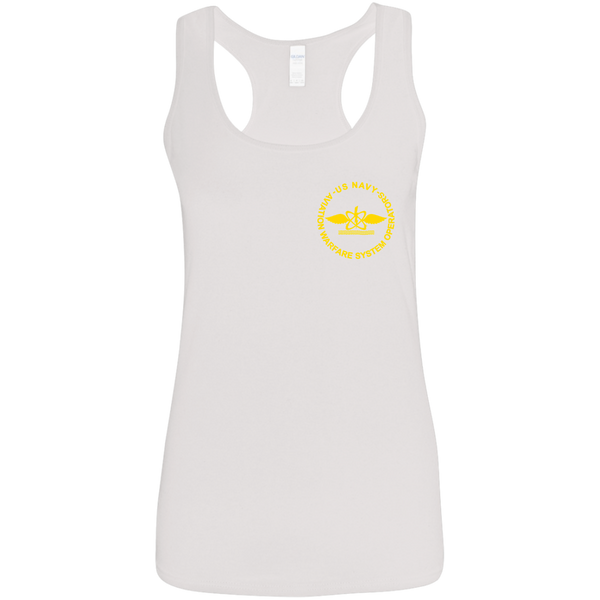 AW 06 3c Ladies' Softstyle Racerback Tank