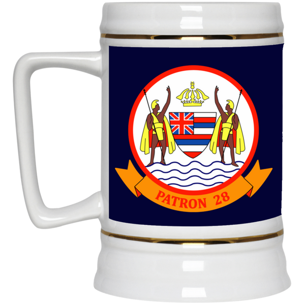 VP 28 2 Beer Stein - 22oz