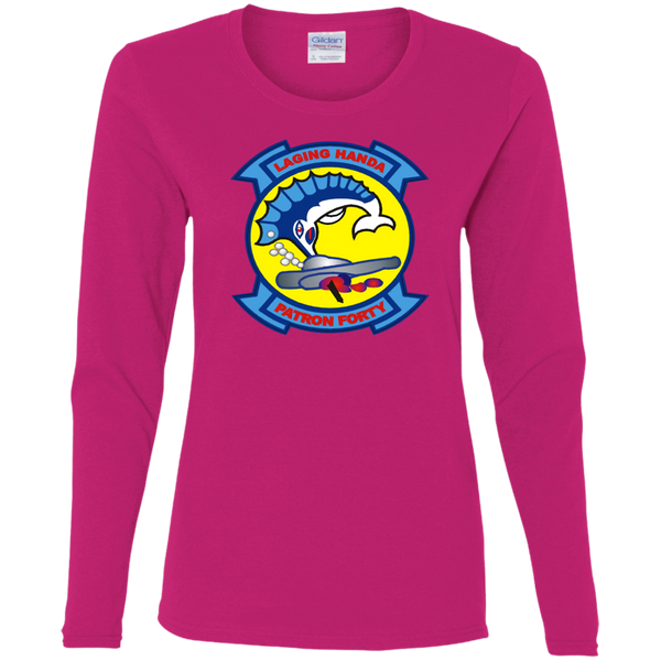 VP 40 1 Ladies' Cotton LS T-Shirt