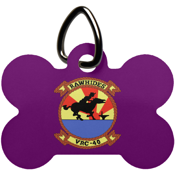 VRC 40 1 Pet Tag - Dog Bone