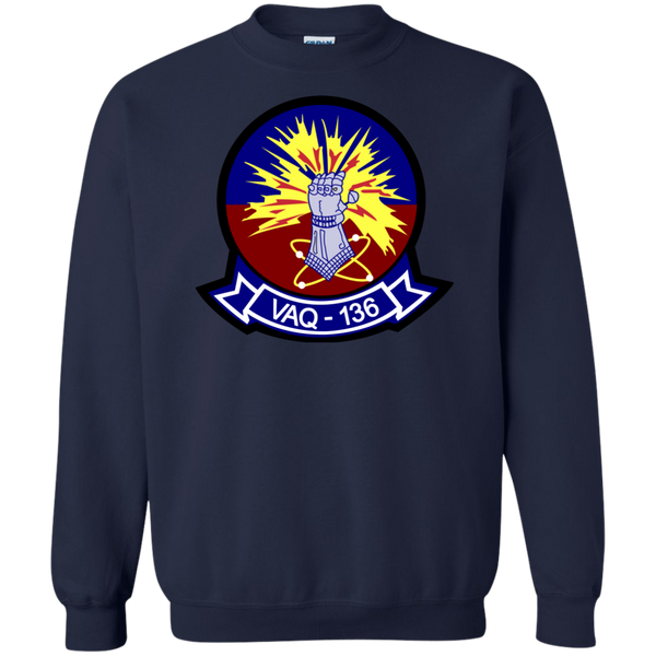 VAQ 136 3 Crewneck Pullover Sweatshirt