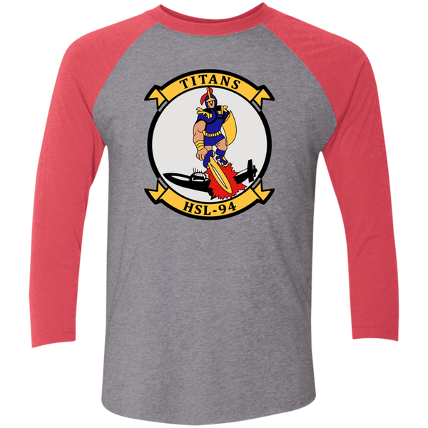 HSL 94 1 Baseball Raglan T-Shirt