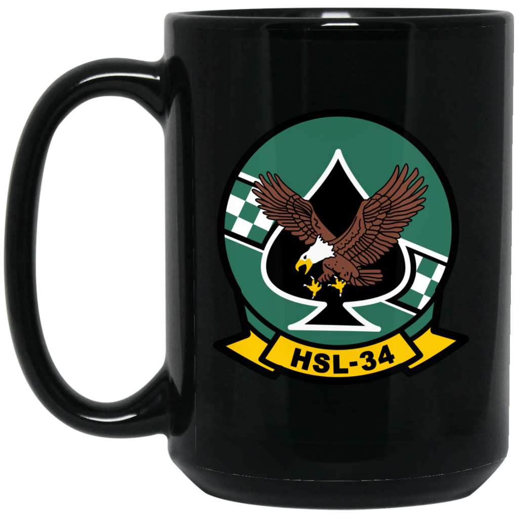 HSL 34 1 Black Mug - 15oz