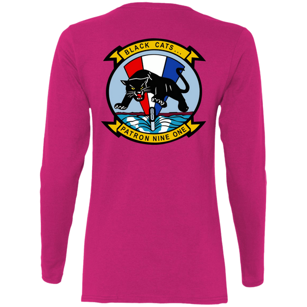 VP 91 1b Ladies' Cotton LS T-Shirt